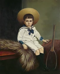 Junge im Matrosenanzug